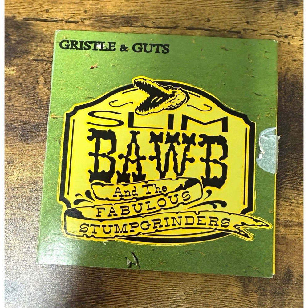 Slim Bawb & The Fabulous Stumpgrinders Gristle & Guts CD 2014 Swamp Rock Blues